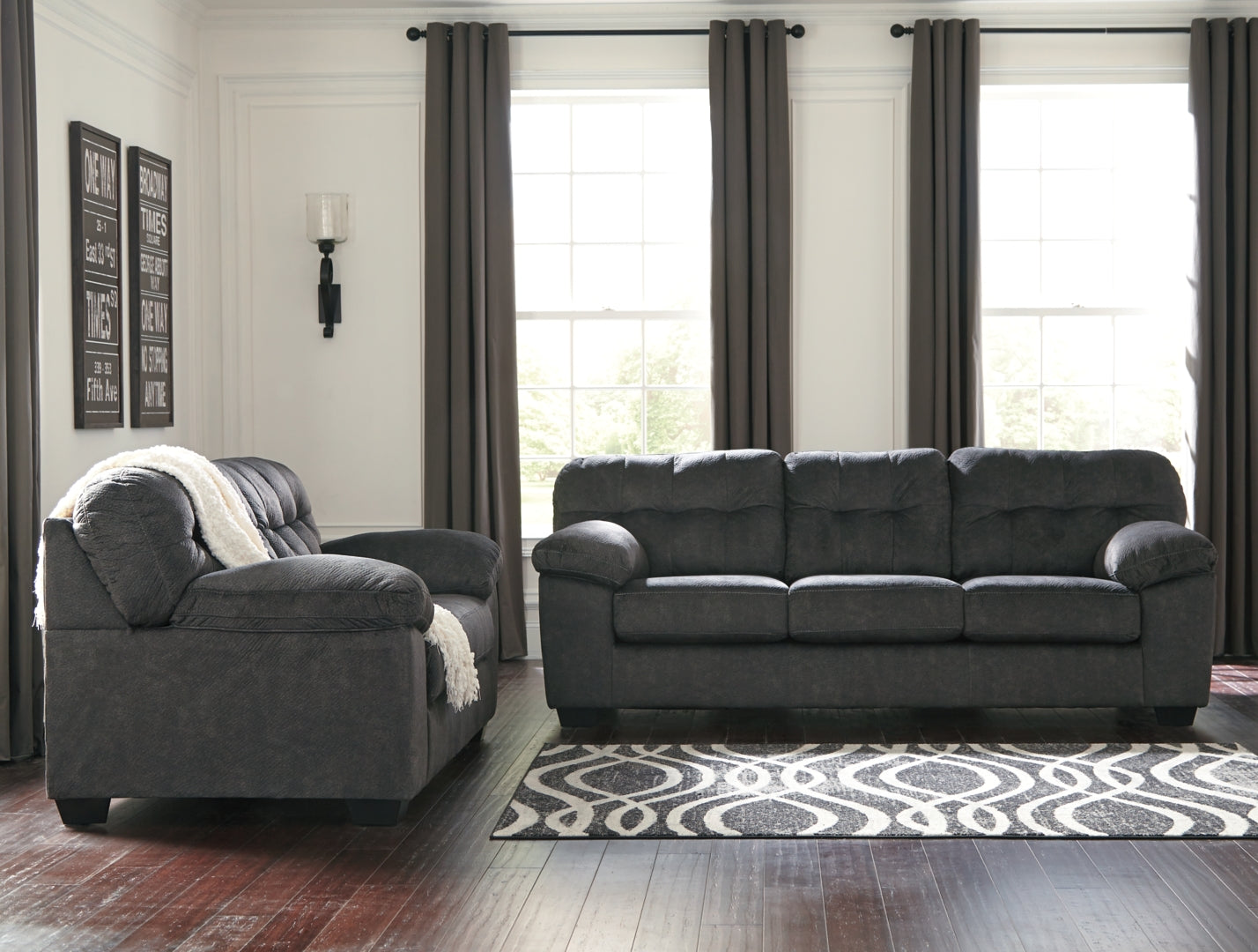 Accrington Sofa and Loveseat