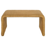 Coaster Juanita Square Rattan Coffee Table Natural