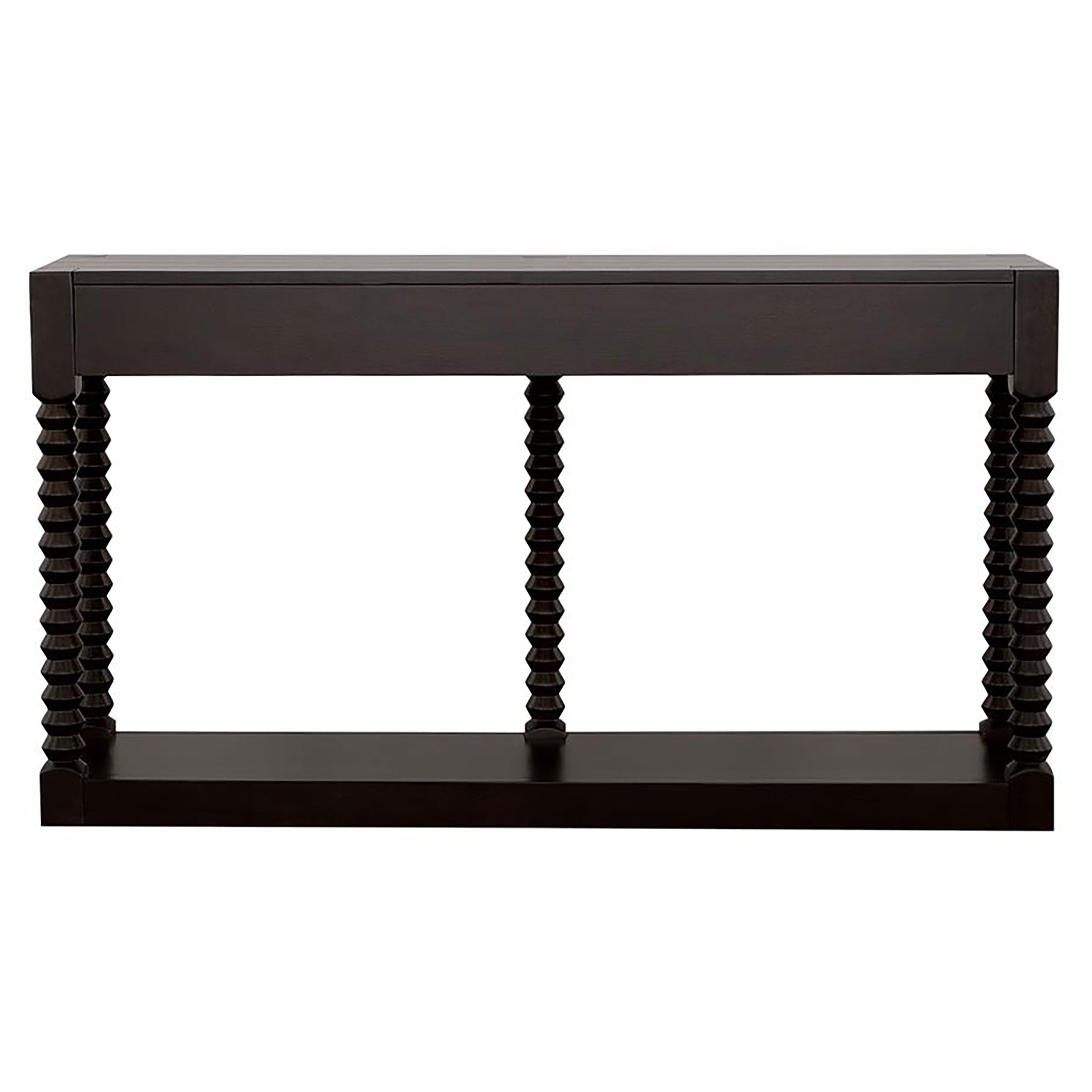 Coaster Meredith 2-drawer Sofa Table Coffee Bean Default Title