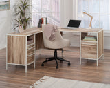 Nova Loft  L-Shaped Home Office Desk in Kiln Acacia