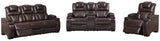 Warnerton Sofa, Loveseat and Recliner