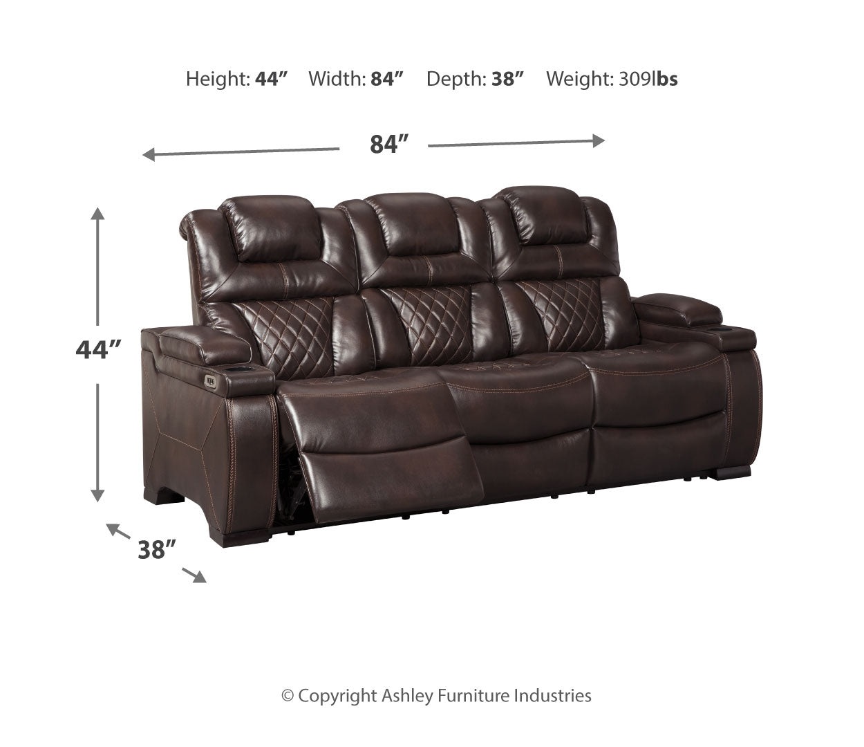 Warnerton Sofa and Recliner