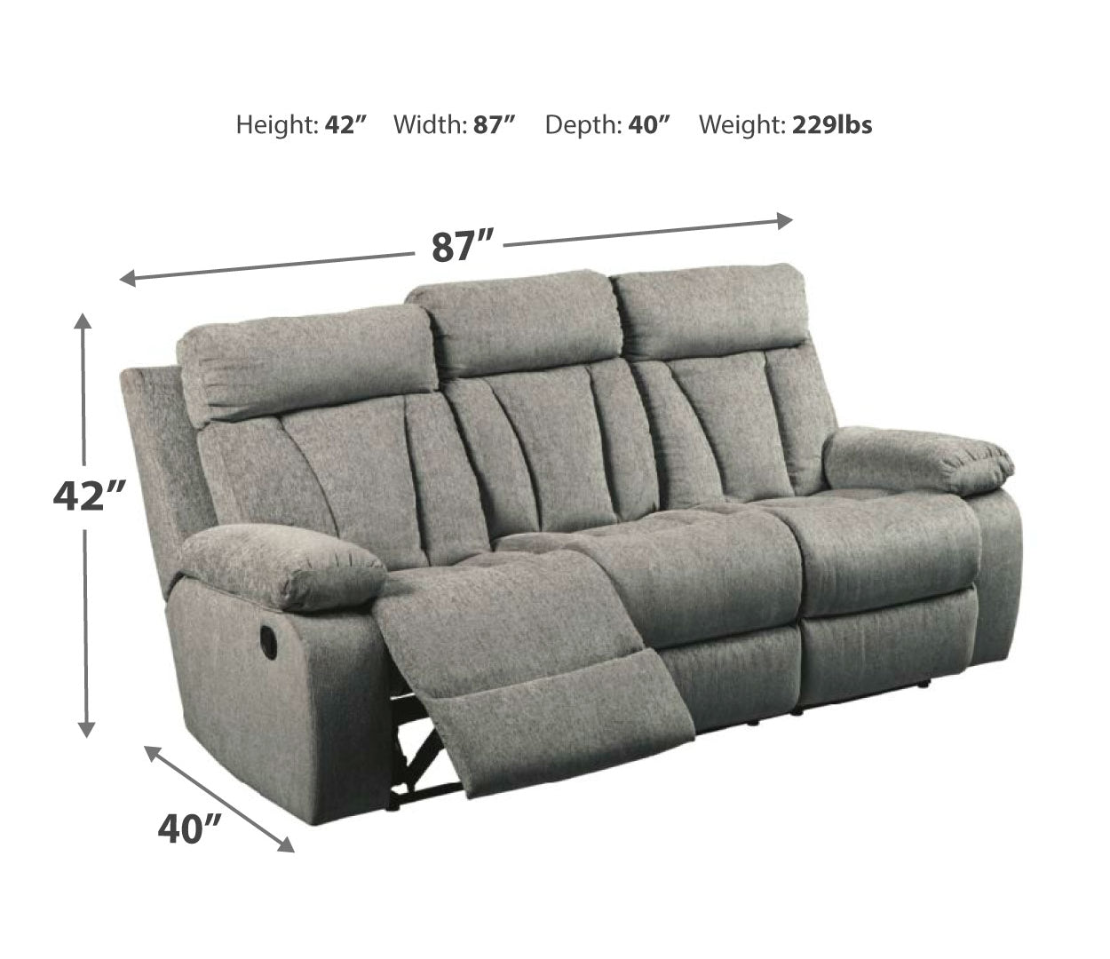 Mitchiner Sofa and Loveseat