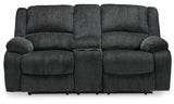 Draycoll DBL Rec Loveseat w/Console