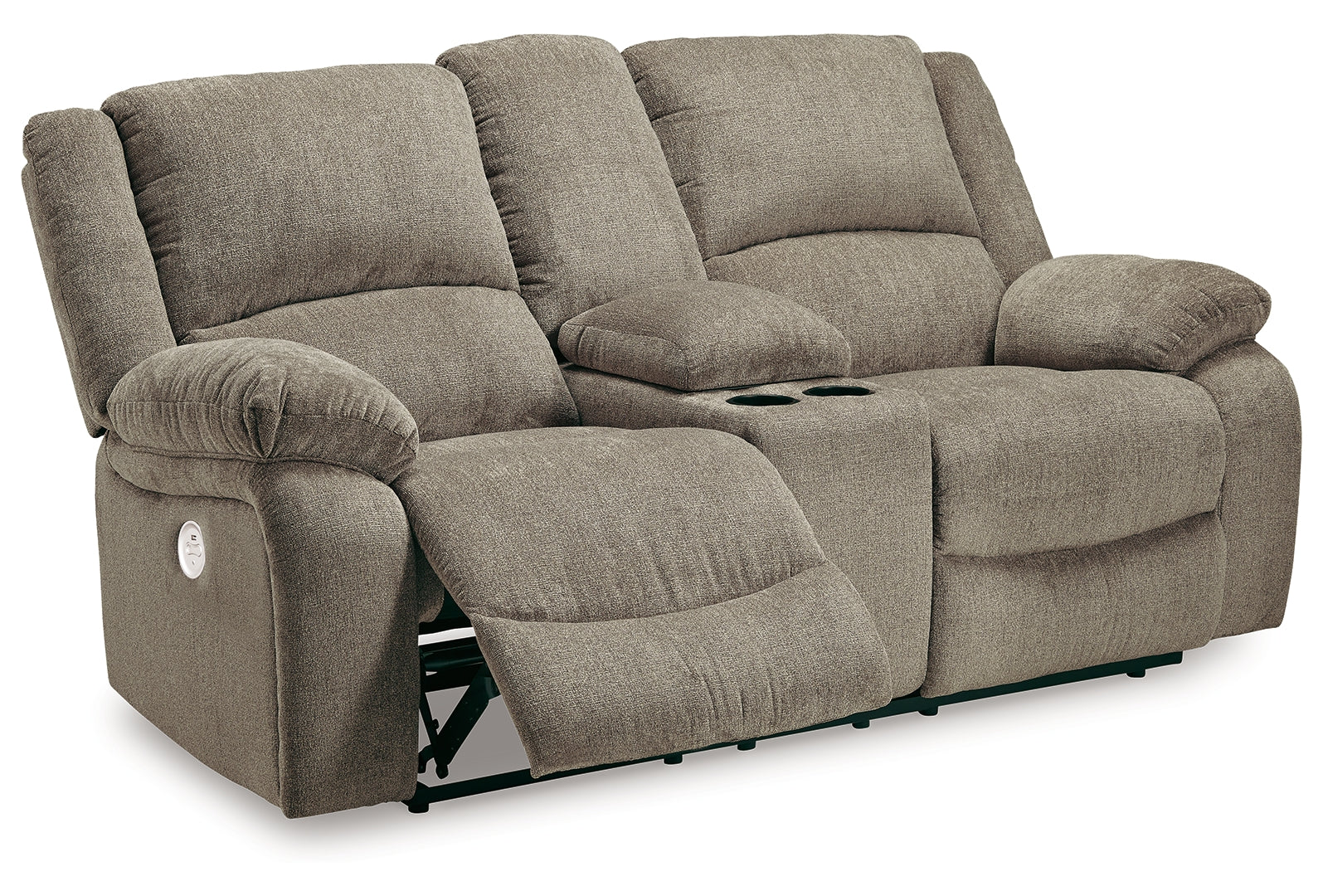 Draycoll DBL REC PWR Loveseat w/Console