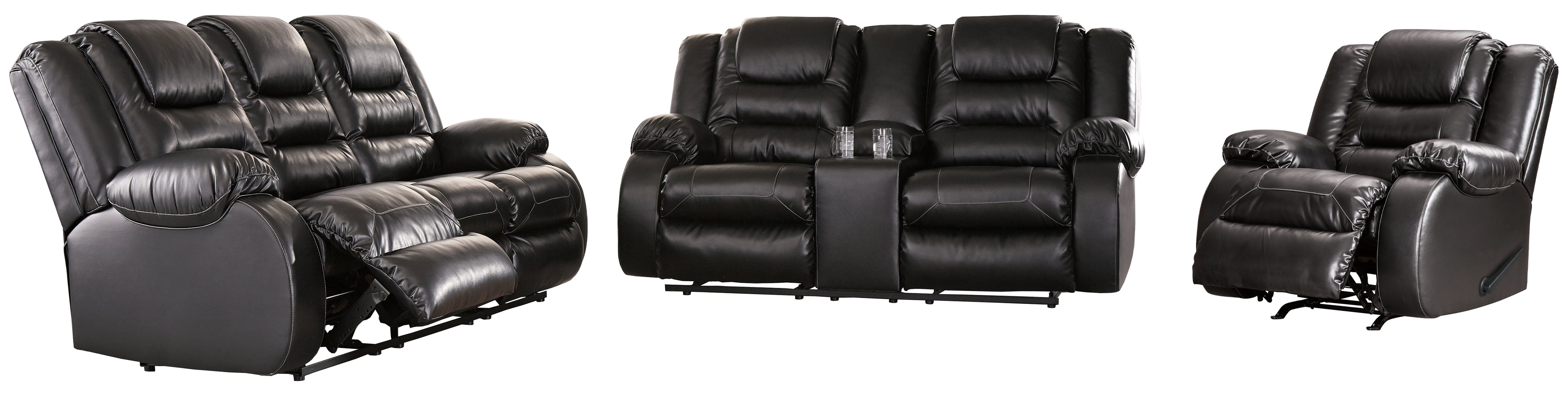 Vacherie Sofa, Loveseat and Recliner