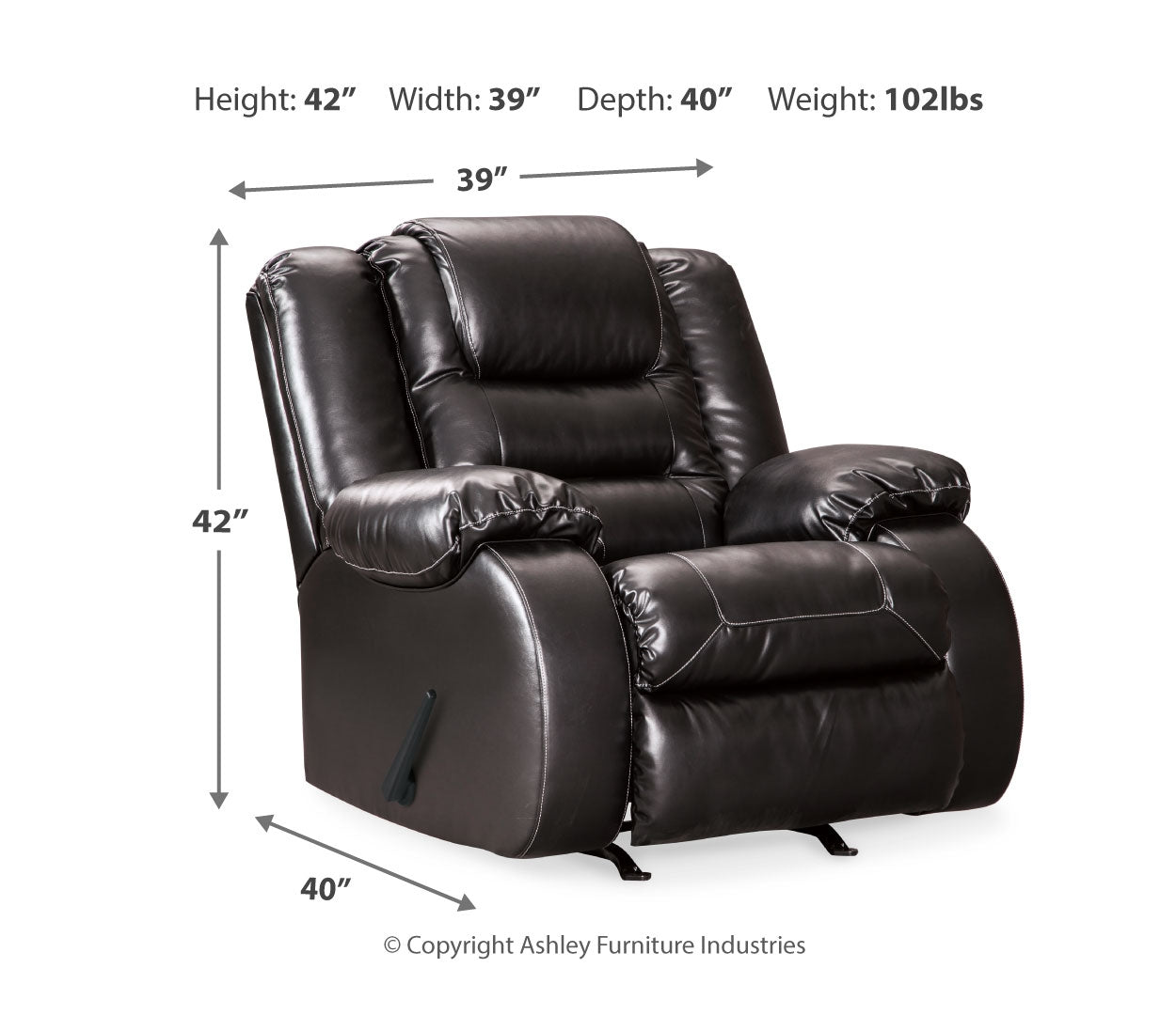 Vacherie Sofa, Loveseat and Recliner