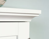 Sauder Select Craft & Sewing Armoire in Soft White