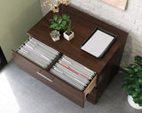 Affirm Commercial Lateral File Cabinet in Noble Elm