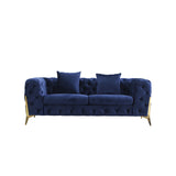 Artisan Chemise Loveseat Blue