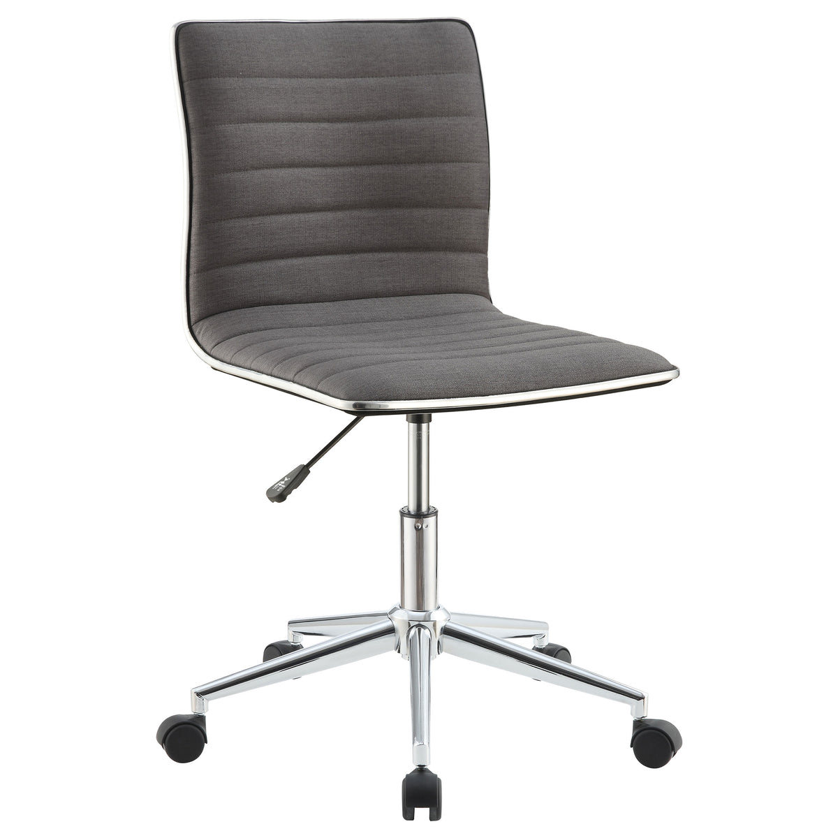 Coaster Chryses Adjustable Height Office Chair Grey and Chrome Default Title