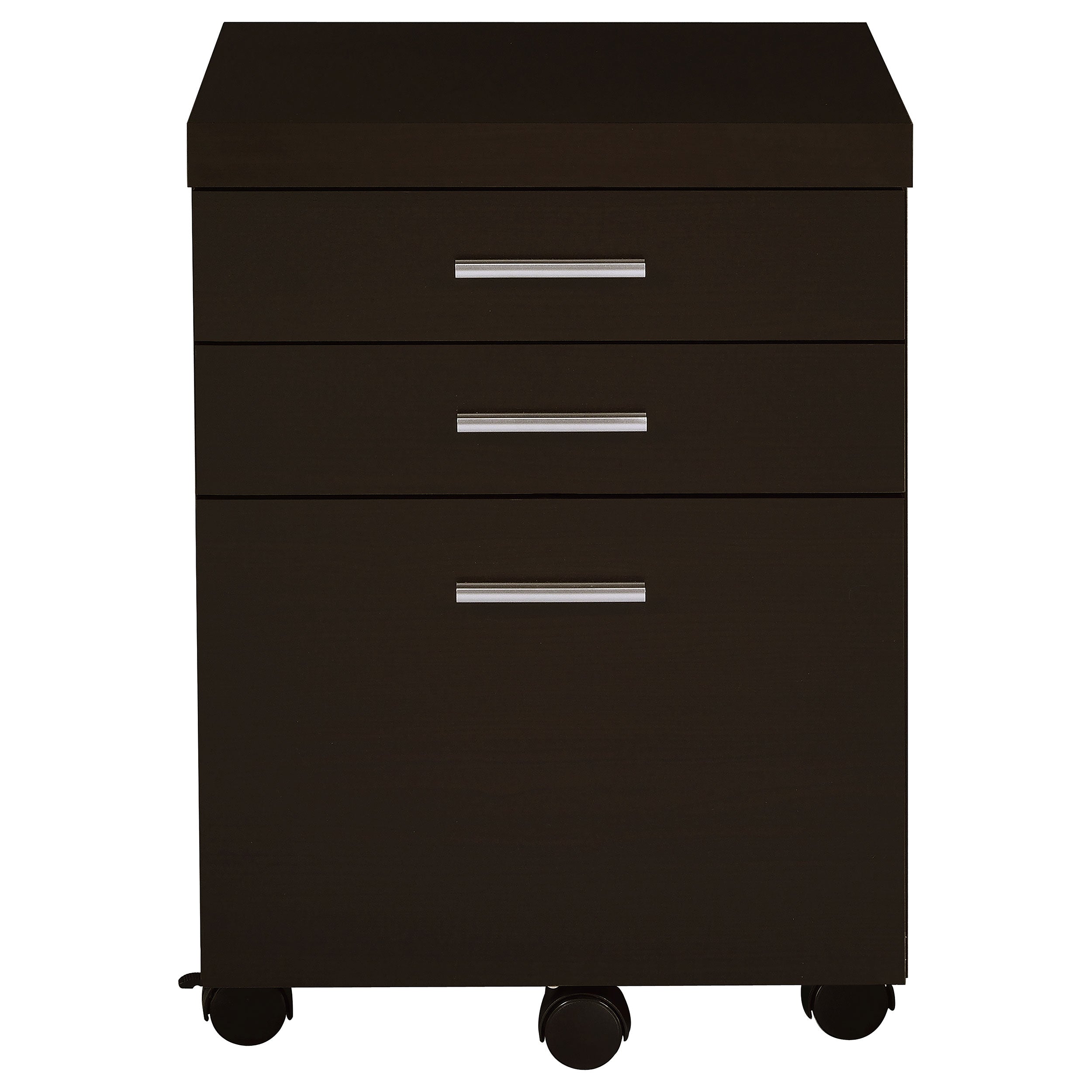 Coaster Skylar 3-drawer Mobile File Cabinet Cappuccino Default Title