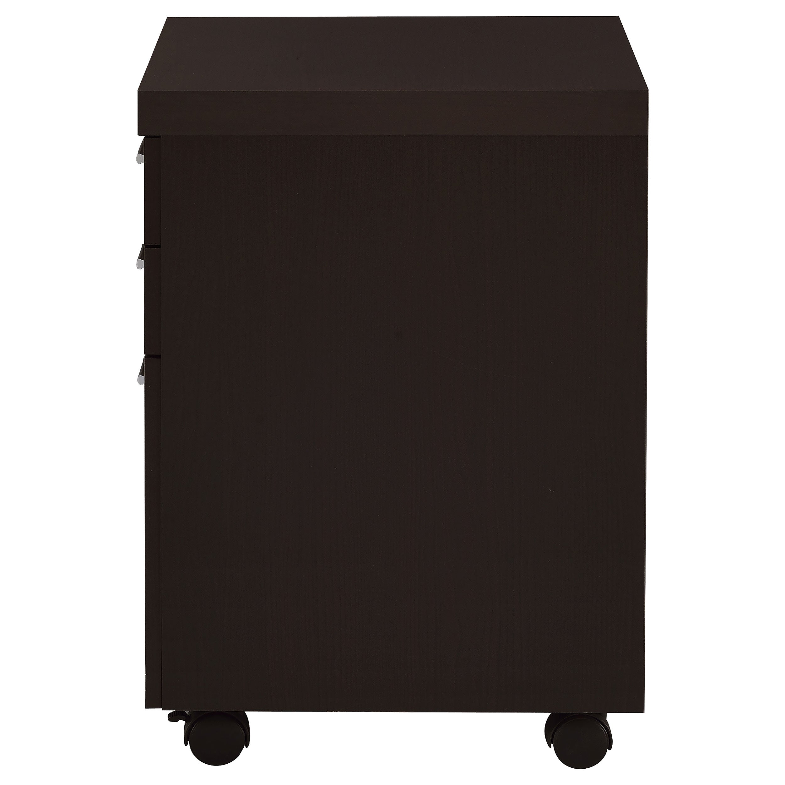 Coaster Skylar 3-drawer Mobile File Cabinet Cappuccino Default Title