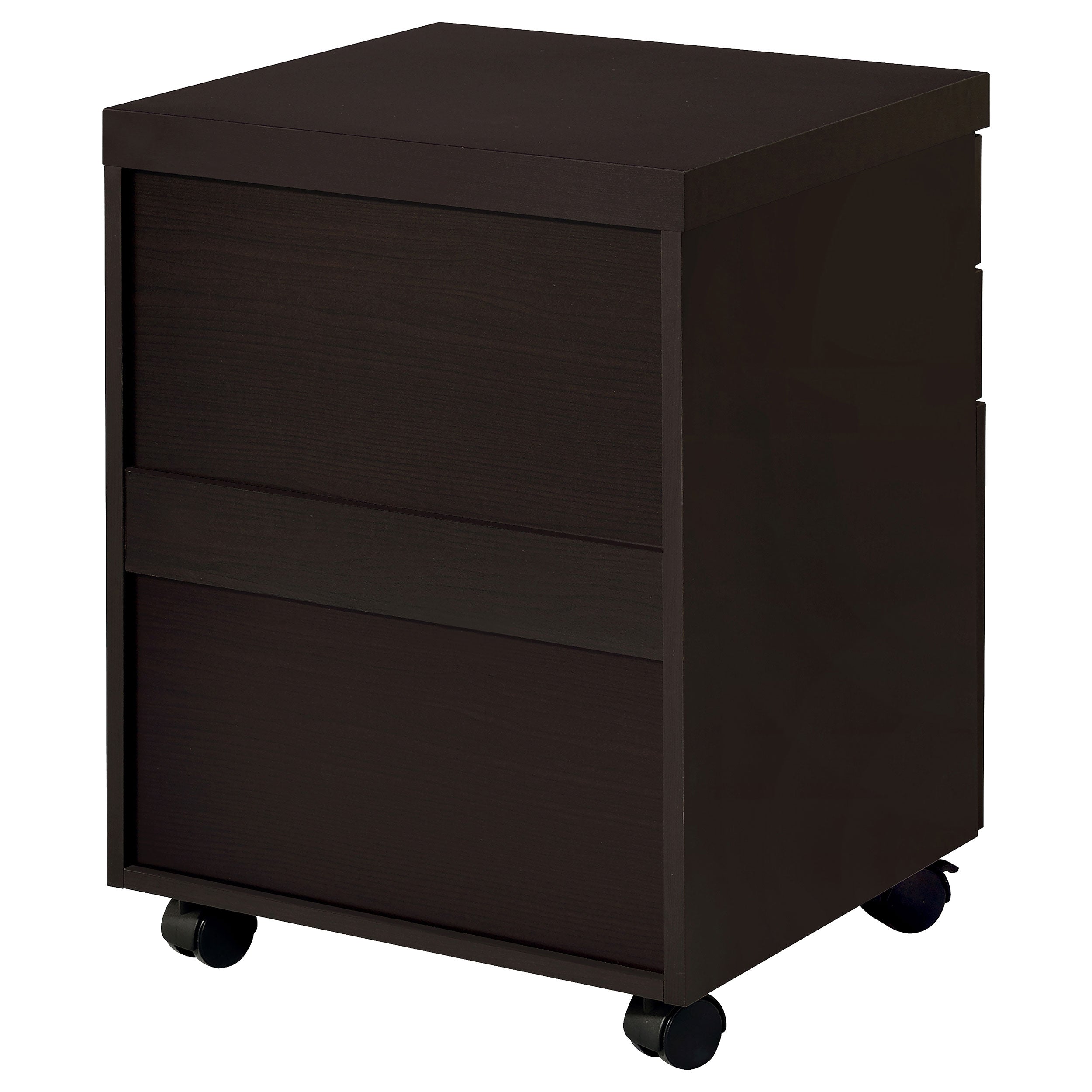 Coaster Skylar 3-drawer Mobile File Cabinet Cappuccino Default Title