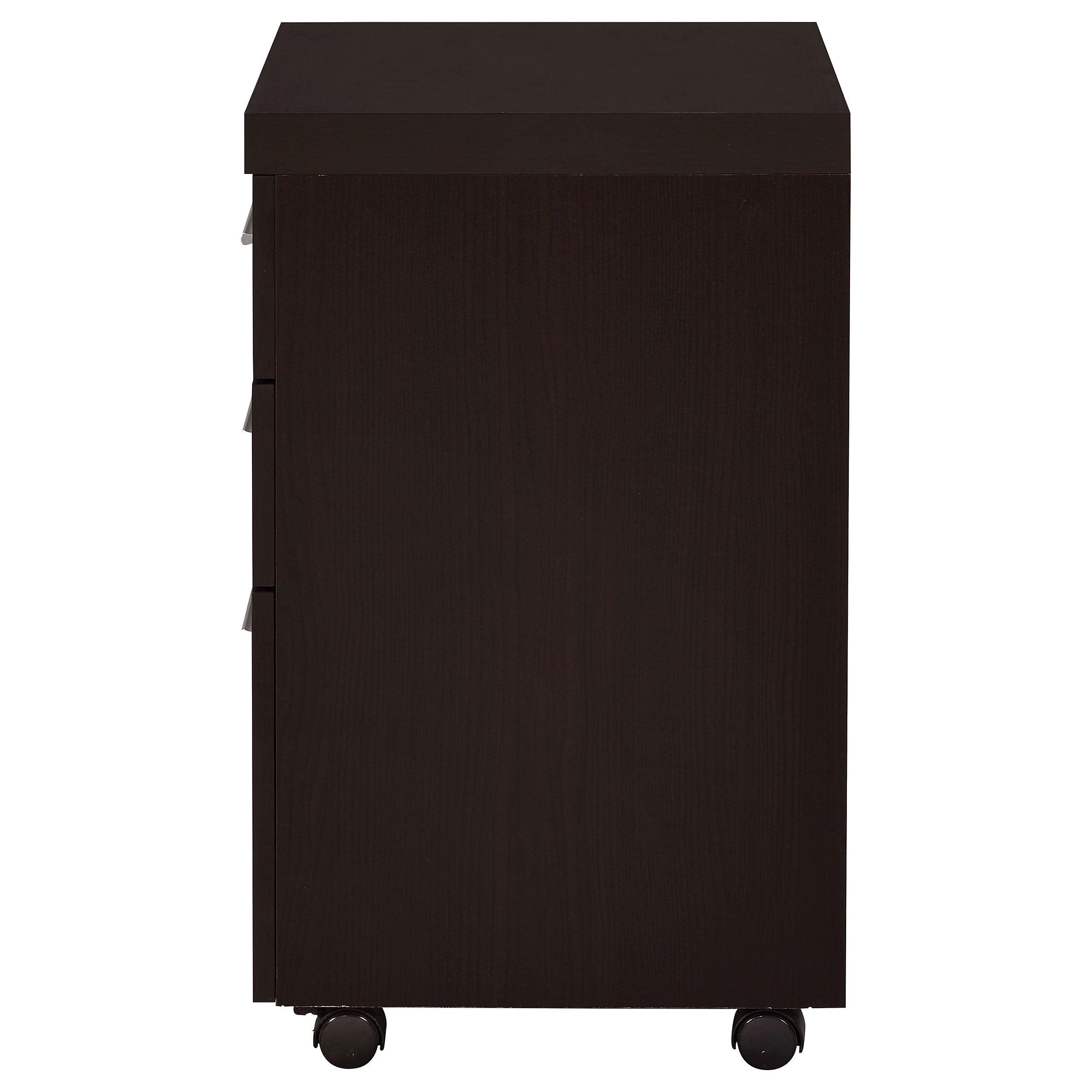 Coaster Skeena 3-drawer Mobile Storage Cabinet Cappuccino Default Title