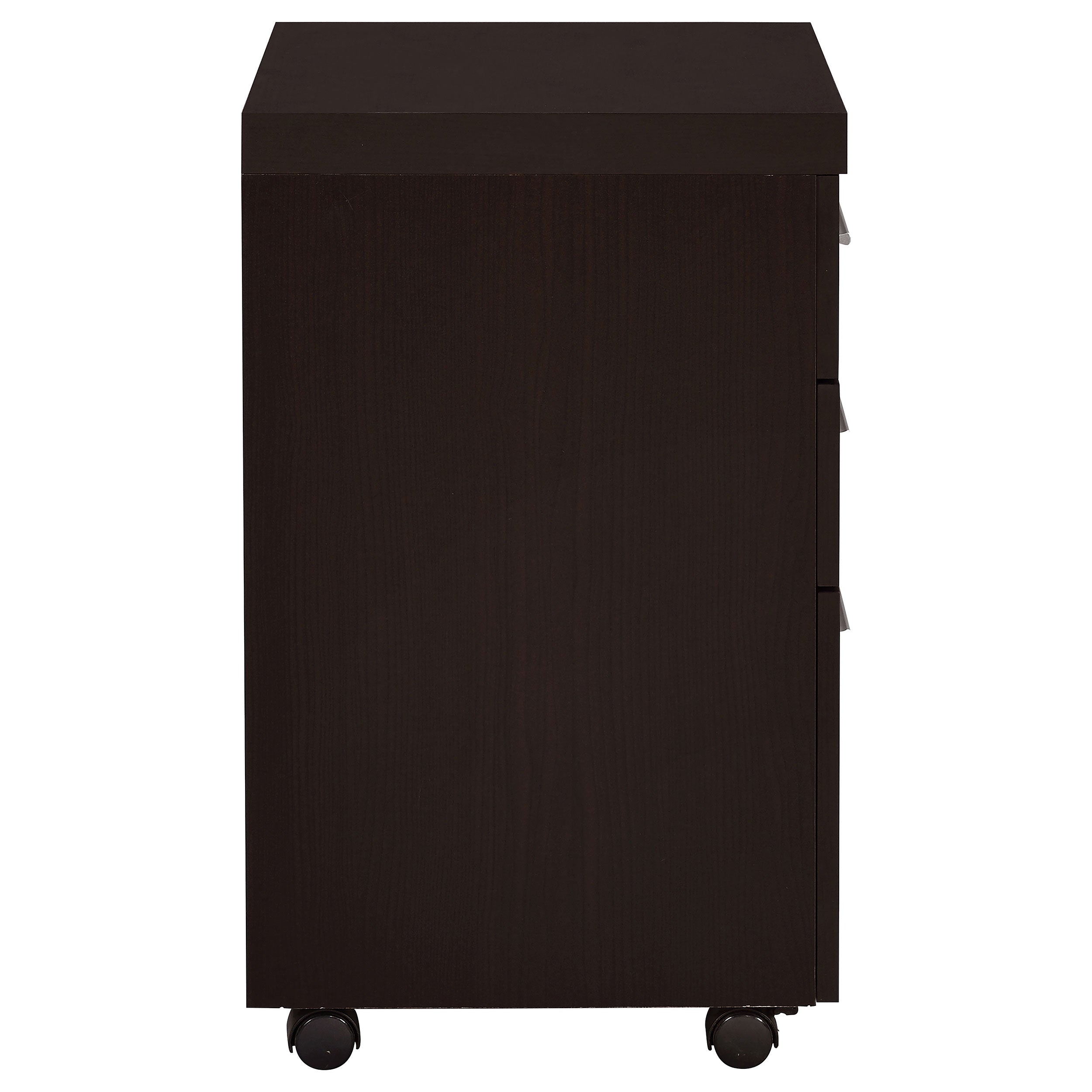 Coaster Skeena 3-drawer Mobile Storage Cabinet Cappuccino Default Title