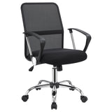 Coaster Gerta Office Chair with Mesh Backrest Black and Chrome Default Title