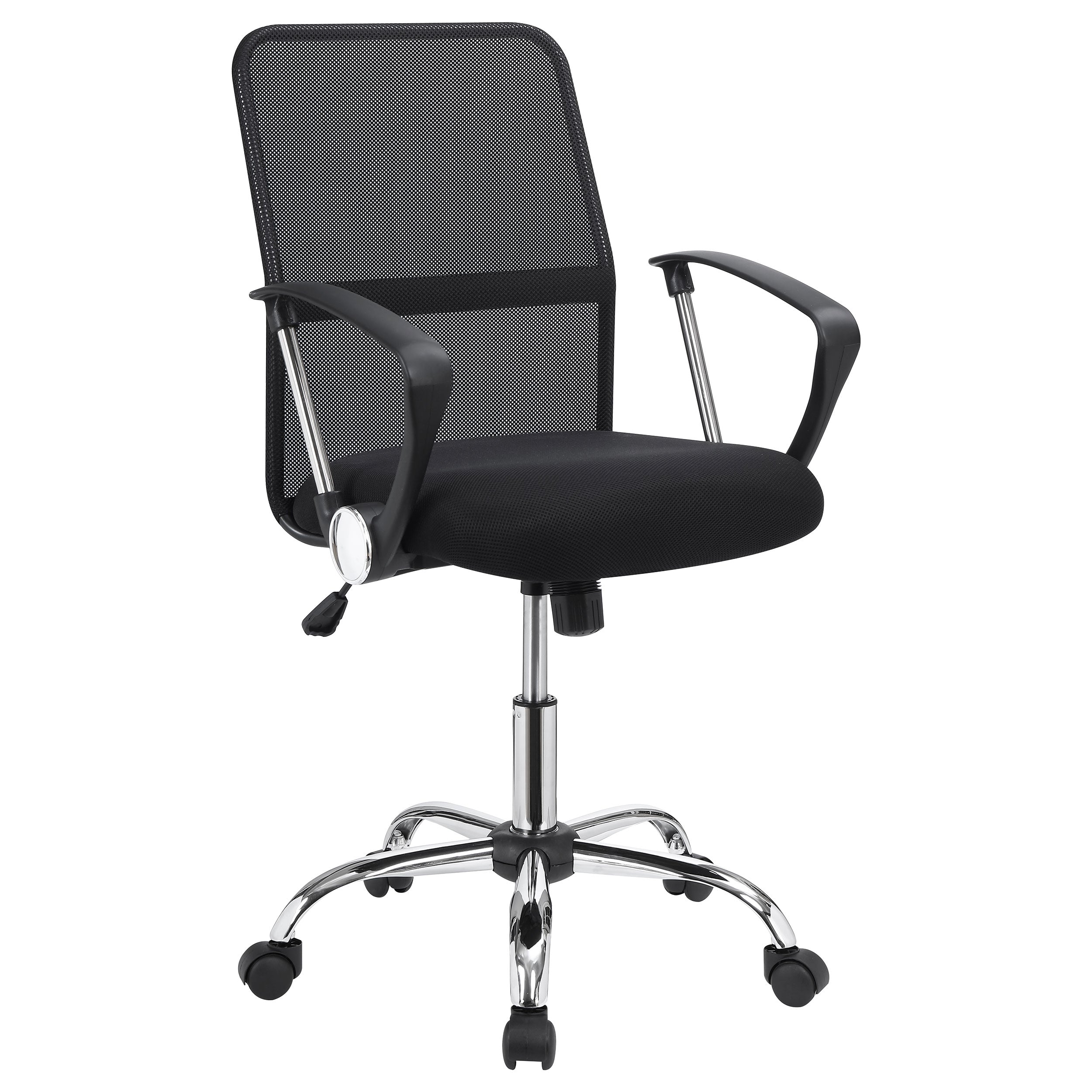 Coaster Gerta Office Chair with Mesh Backrest Black and Chrome Default Title