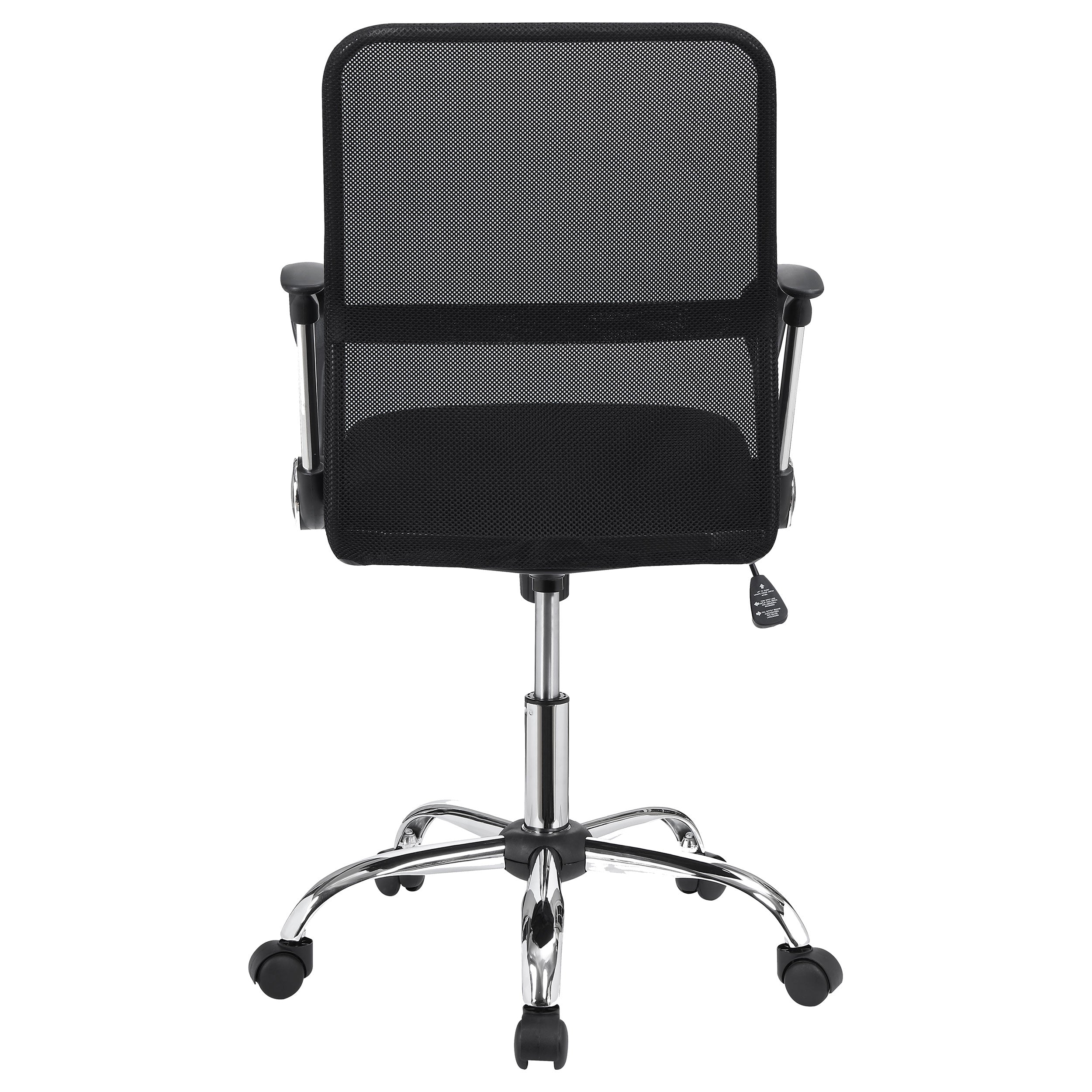 Coaster Gerta Office Chair with Mesh Backrest Black and Chrome Default Title