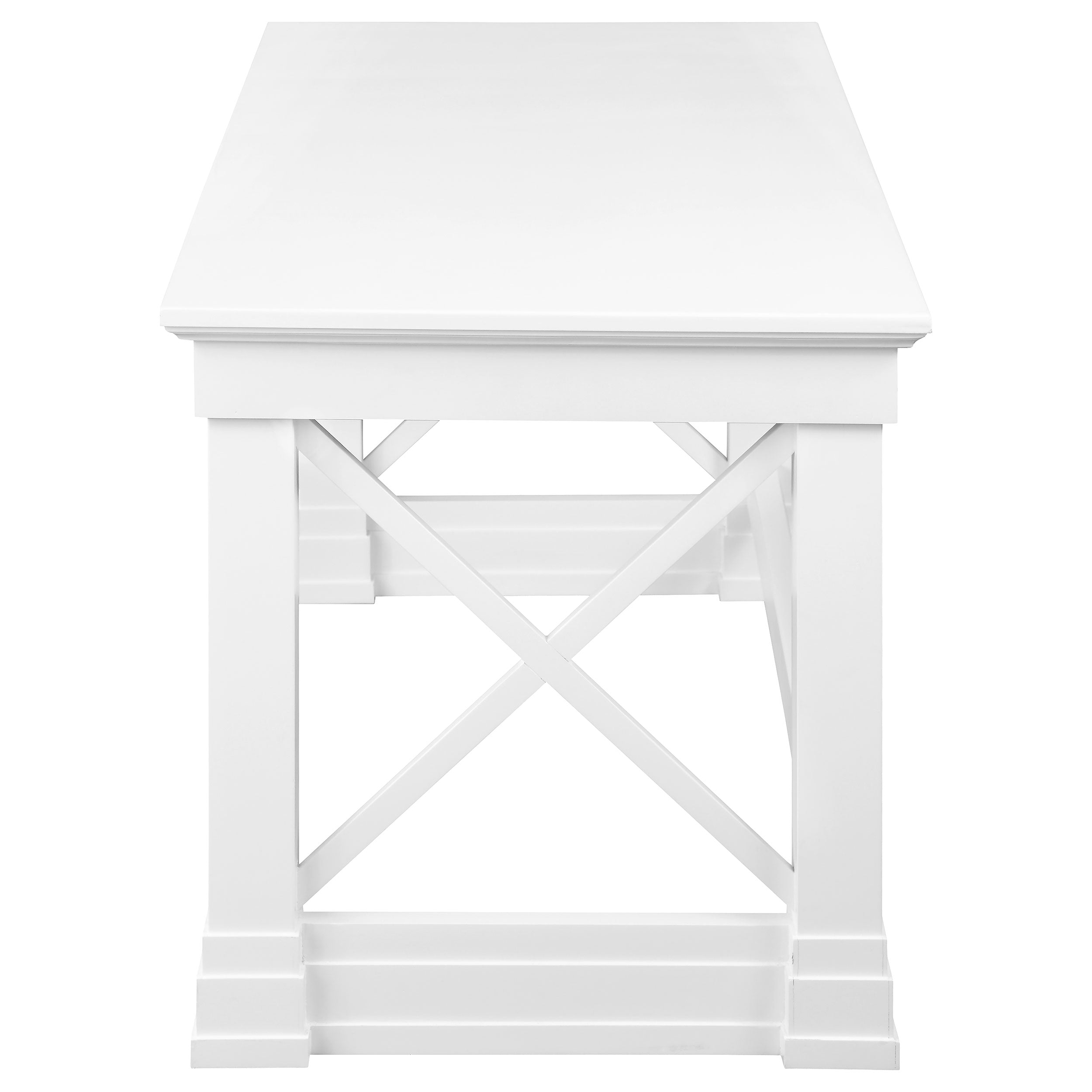 Coaster Johansson 3-drawer Writing Desk Antique White Default Title