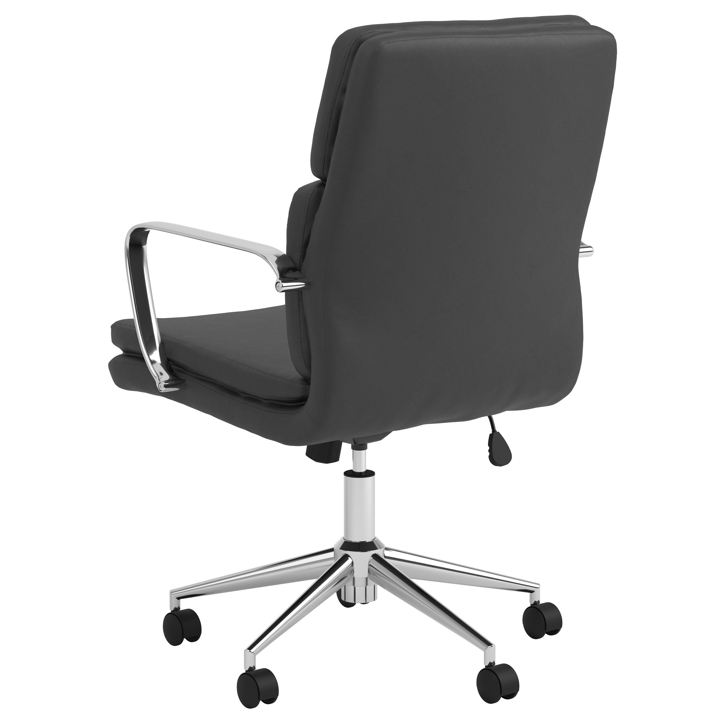 Coaster Ximena Standard Back Upholstered Office Chair Black Default Title