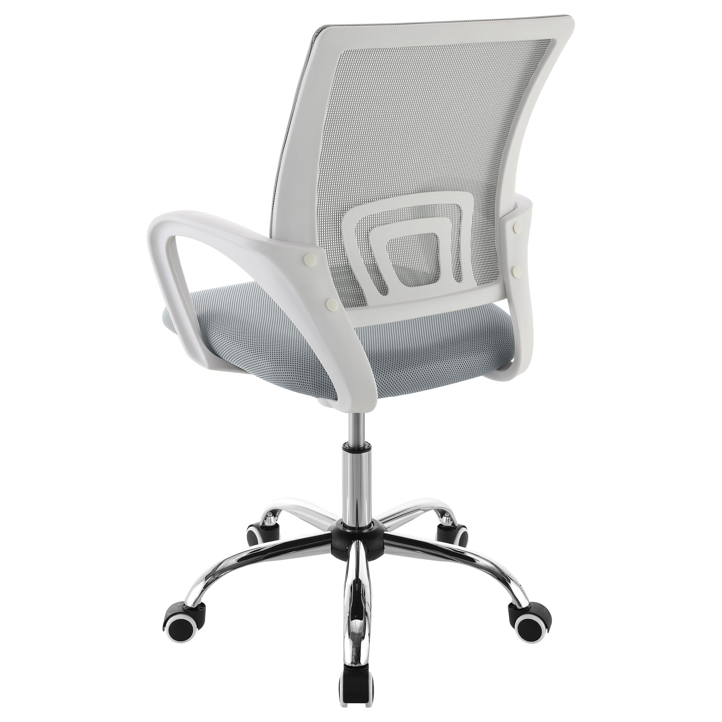 Felton Upholstered Adjustable Home Office Desk Chair Grey