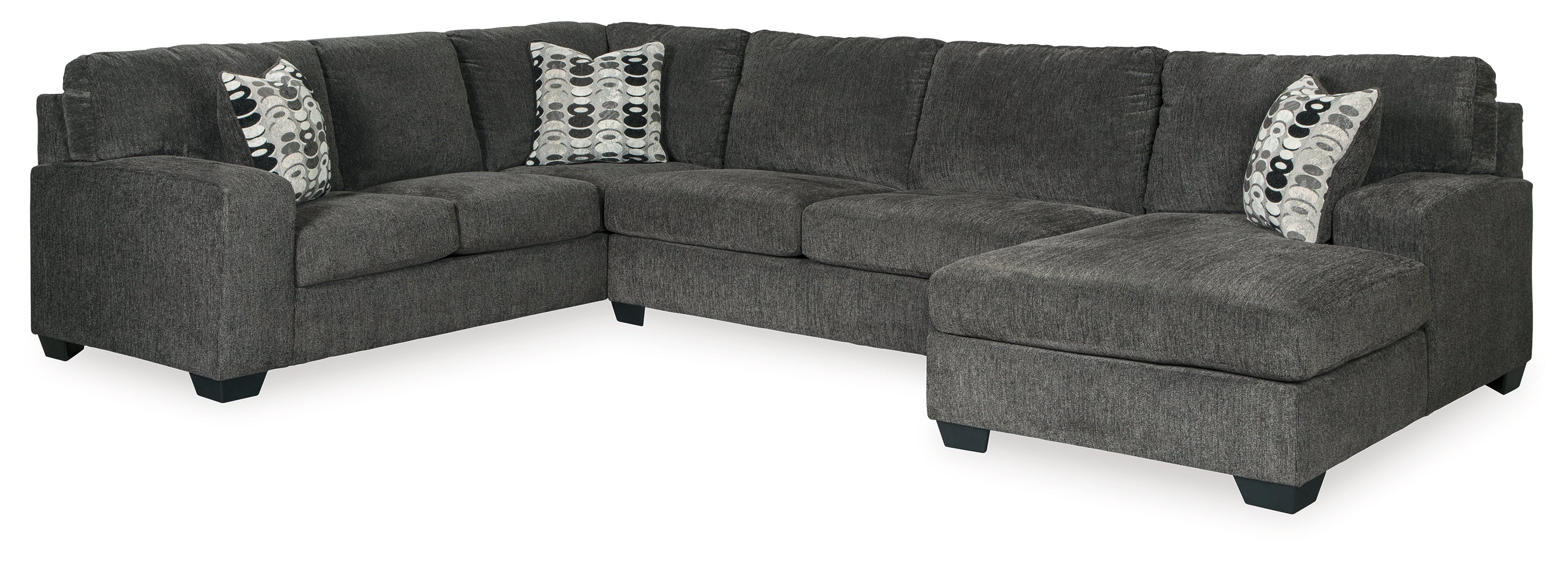 Ballinasloe 3-Piece Sectional with Ottoman