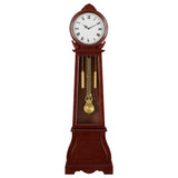 Coaster Narcissa Grandfather Clock with Chime Brown Red Default Title