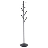 Coaster Clover 18-Hook Coat Rack Black Default Title