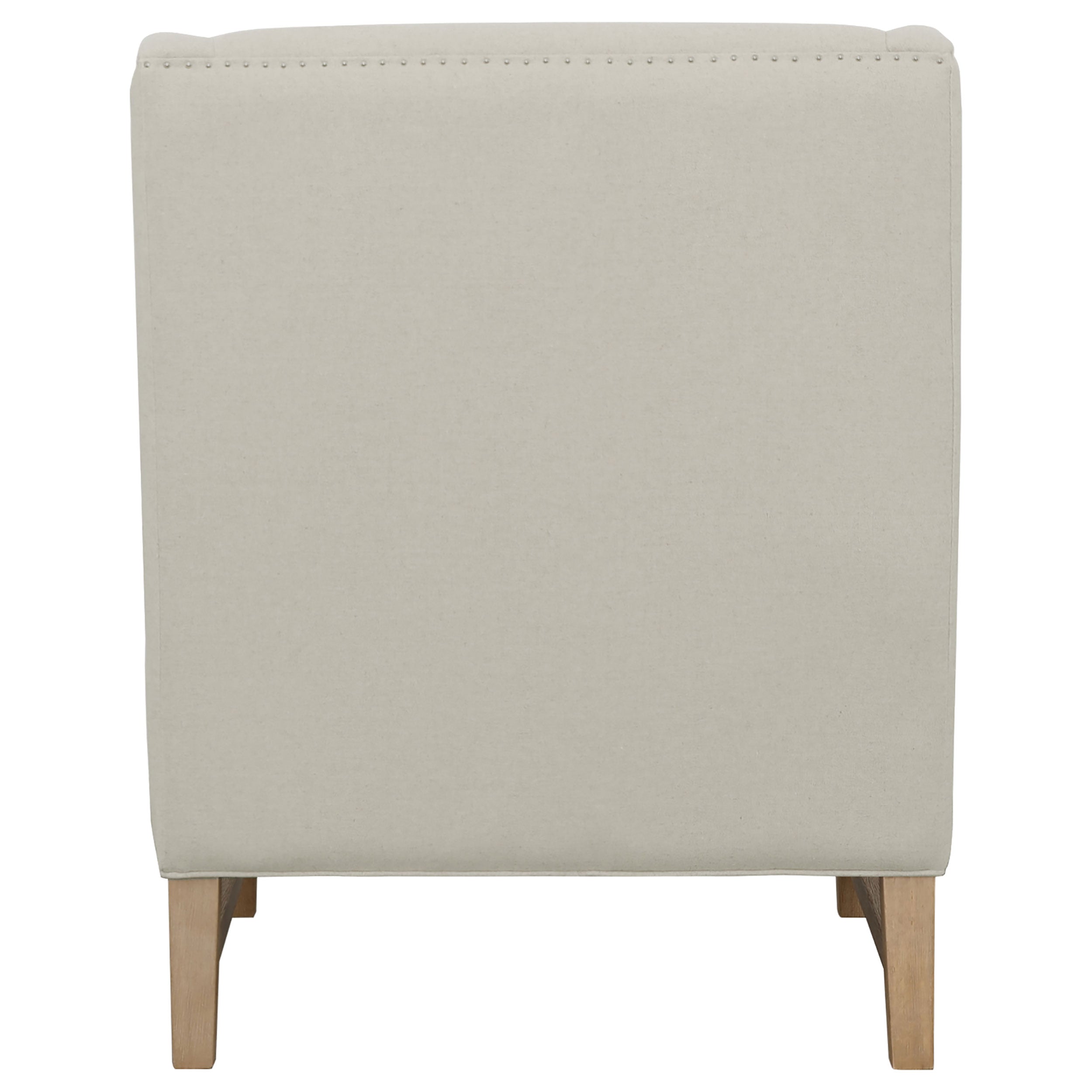 Coaster Fleur Wing Back Accent Chair Cream Default Title