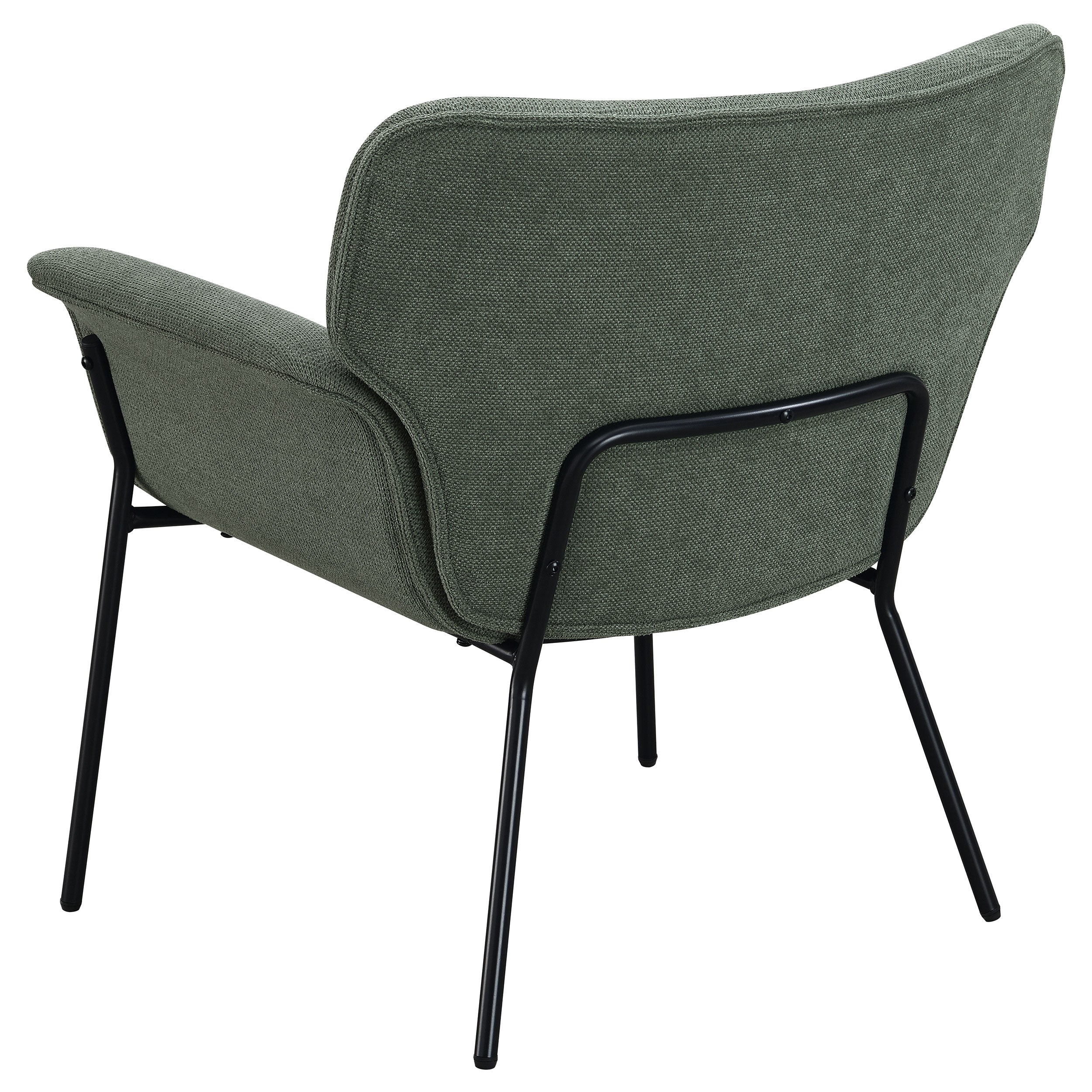 Coaster Davina Upholstered Flared Arms Accent Chair Ivy Grey