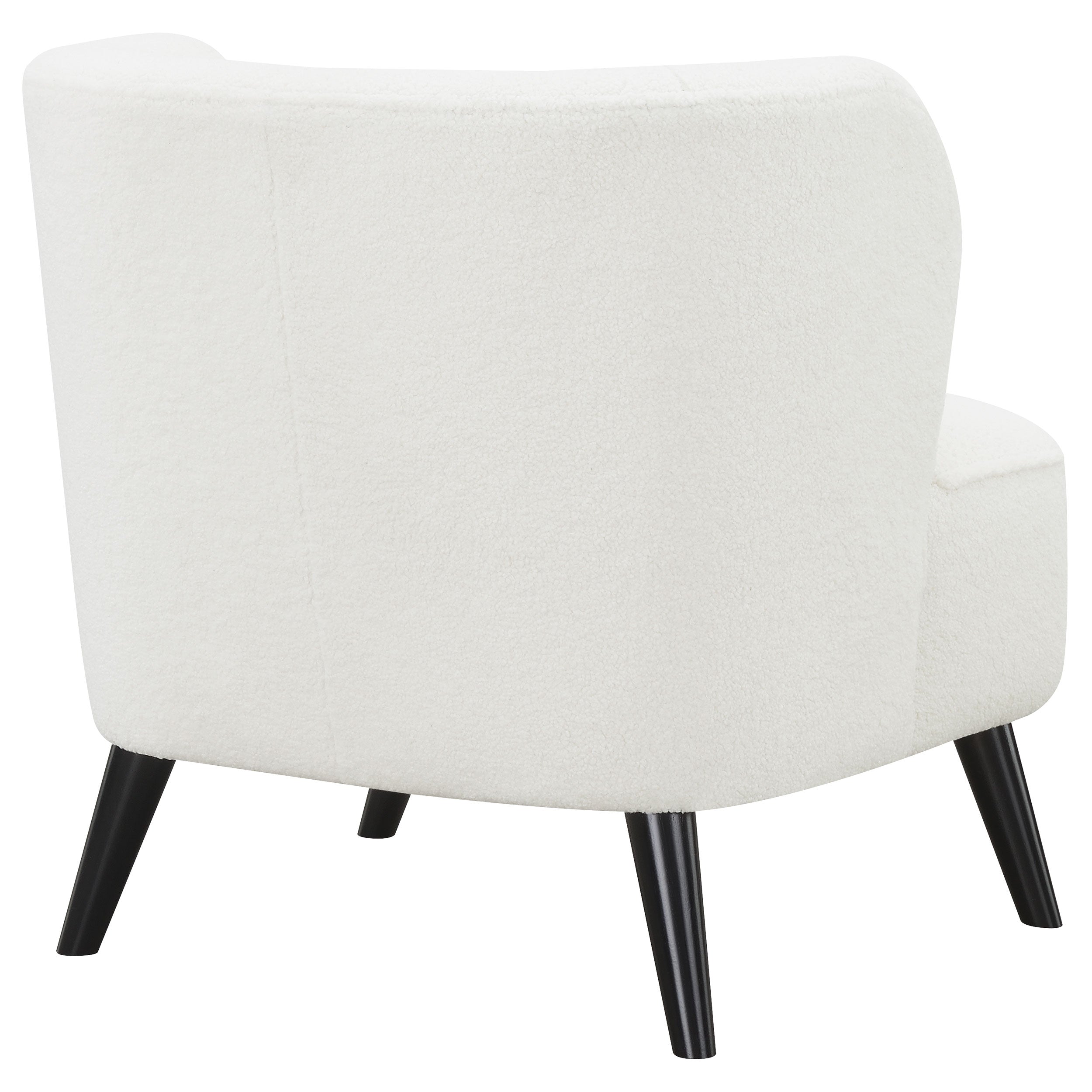 Coaster Alonzo Upholstered Track Arms Accent Chair Natural Default Title