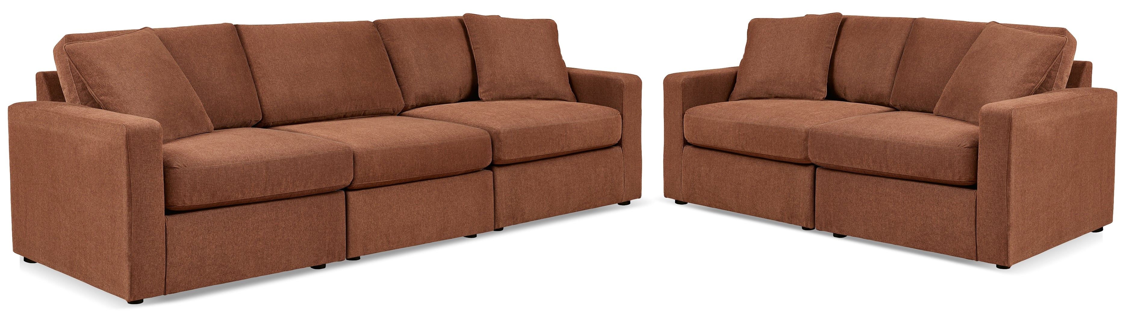 Pillar Peak Sofa and Loveseat