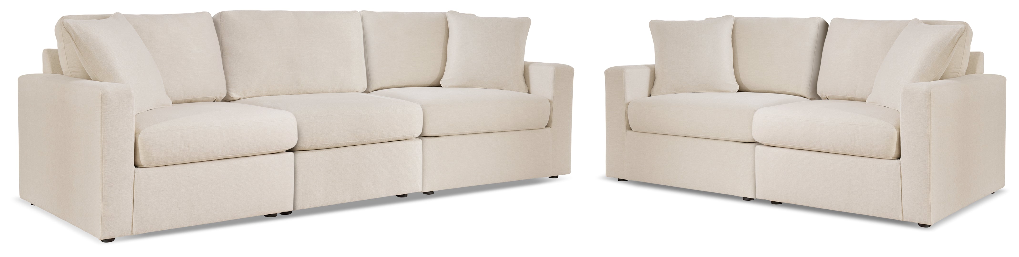 Pillar Peak Sofa and Loveseat