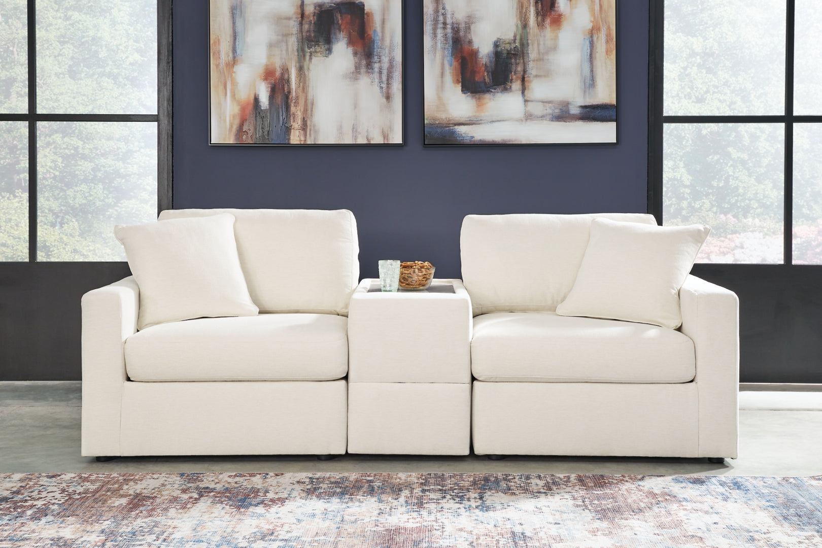 Pillar Peak Sofa and Loveseat