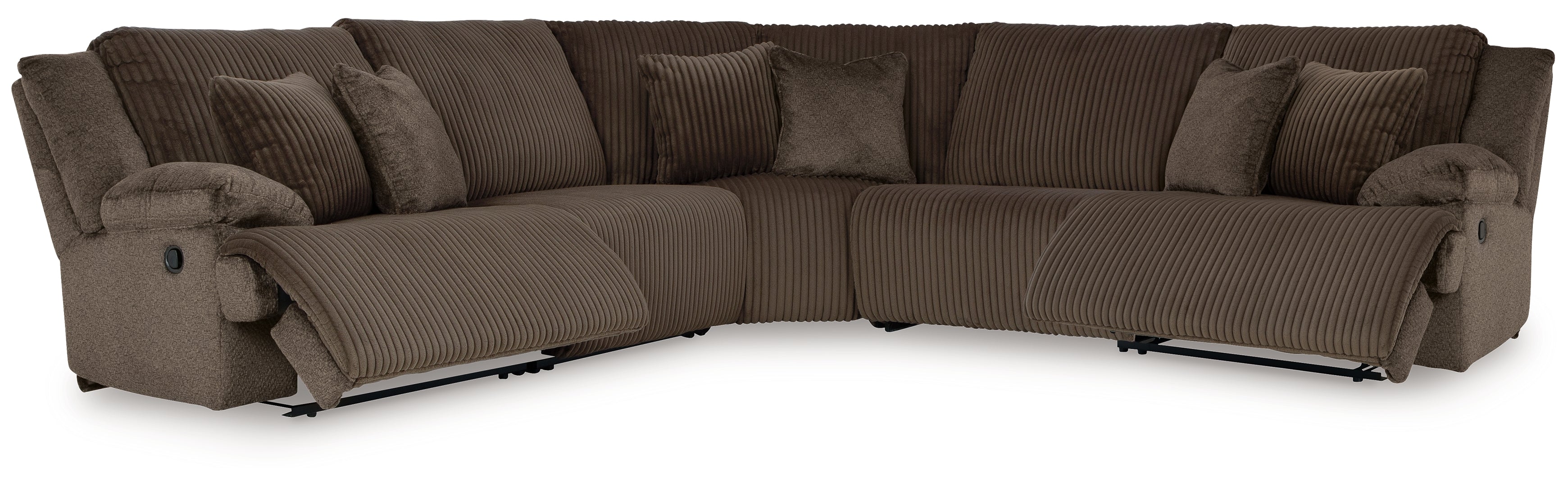 Top Tier 5-Piece Reclining Sectional