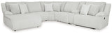 Top Tier 6-Piece Reclining Sectional with Chaise