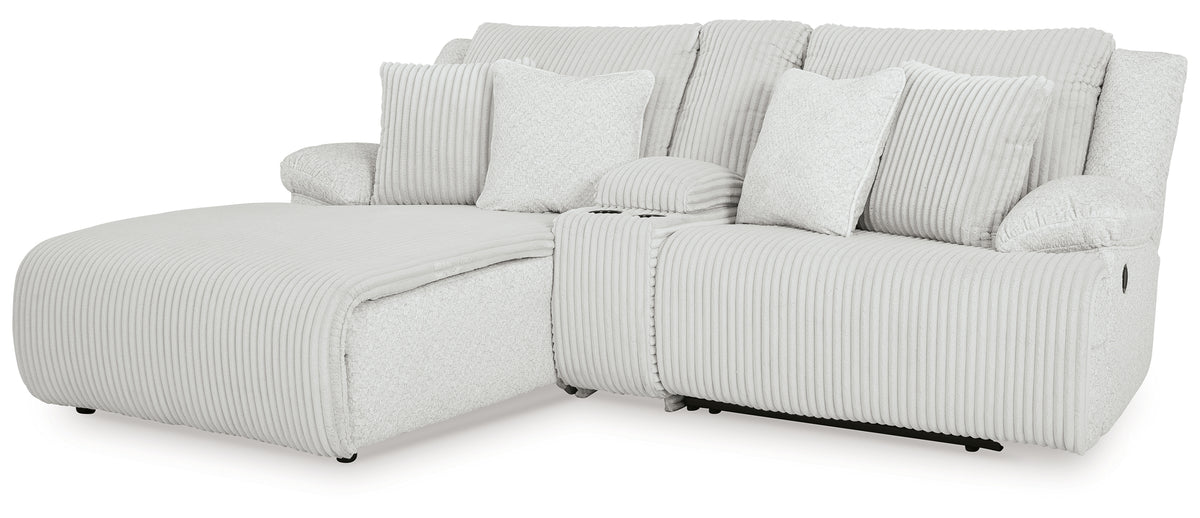 Top Tier 3-Piece Reclining Sectional Sofa with Chaise