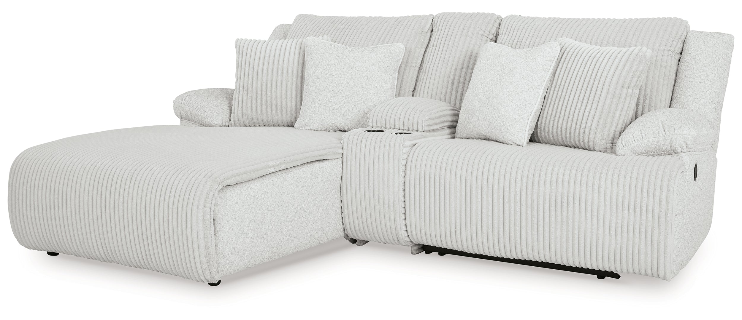 Top Tier 3-Piece Reclining Sectional Sofa with Chaise