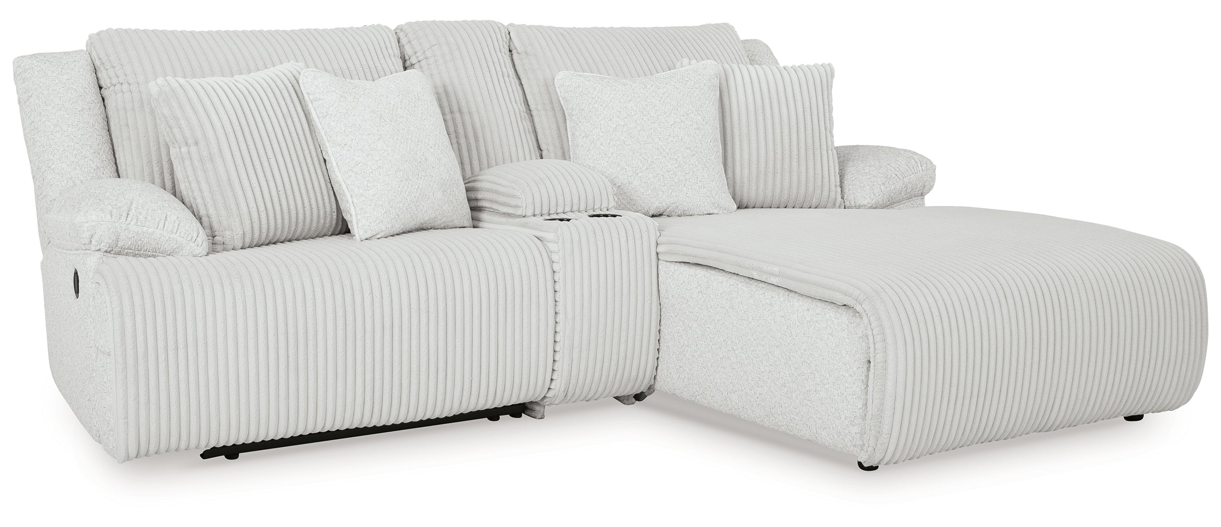 Top Tier 3-Piece Reclining Sectional Sofa with Chaise