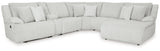 Top Tier 6-Piece Reclining Sectional with Chaise