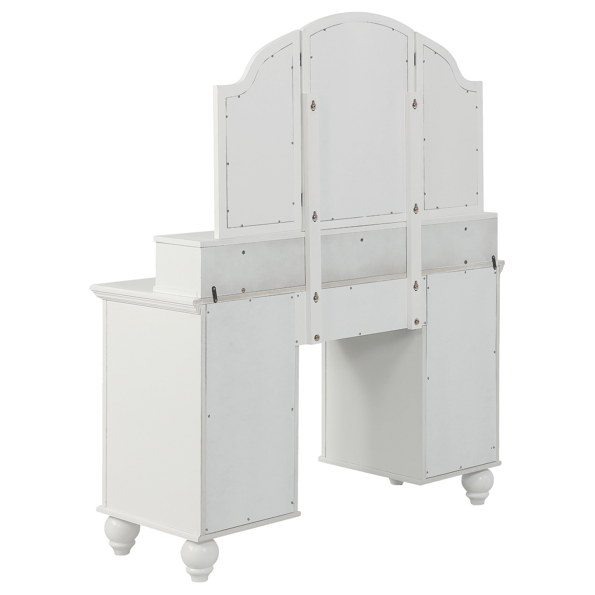 Coaster Reinhart Reinhart 2-piece Vanity Set White and Beige Default Title