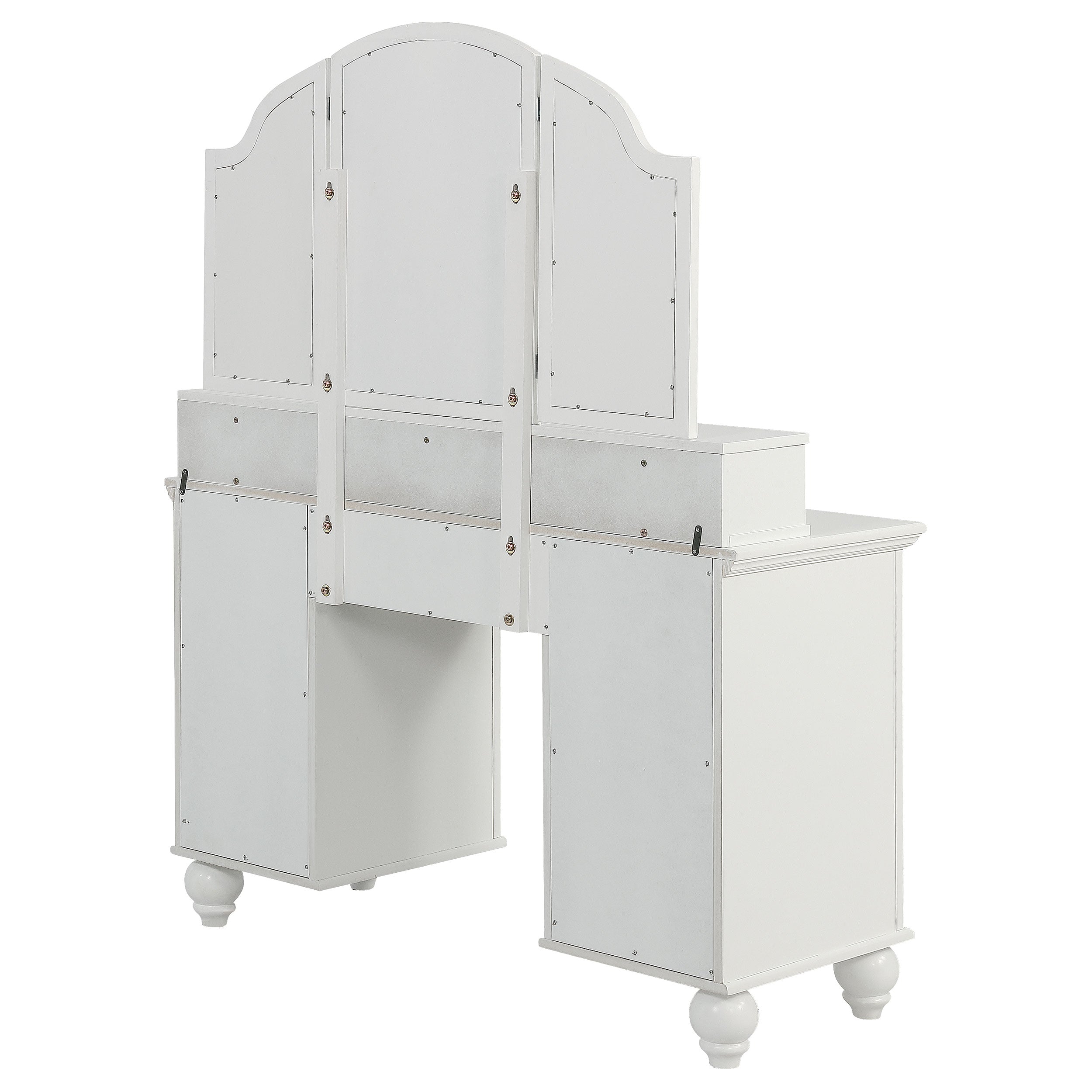 Coaster Reinhart Reinhart 2-piece Vanity Set White and Beige Default Title