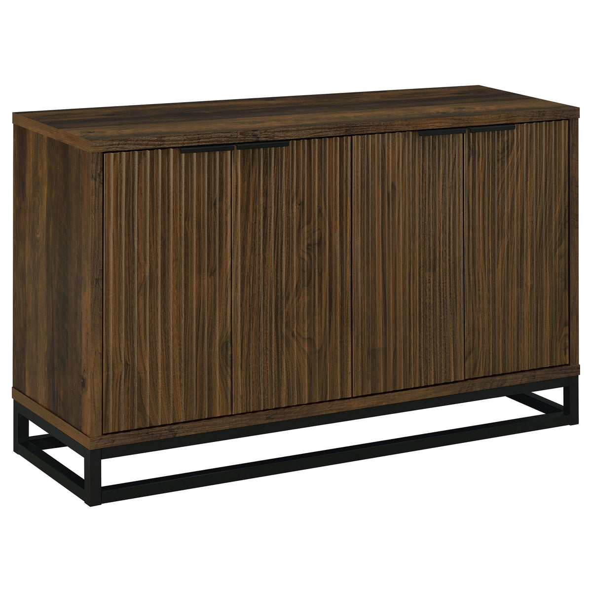 Coaster Ryatt 4-door Engineered Wood Accent Cabinet Dark Pine Default Title