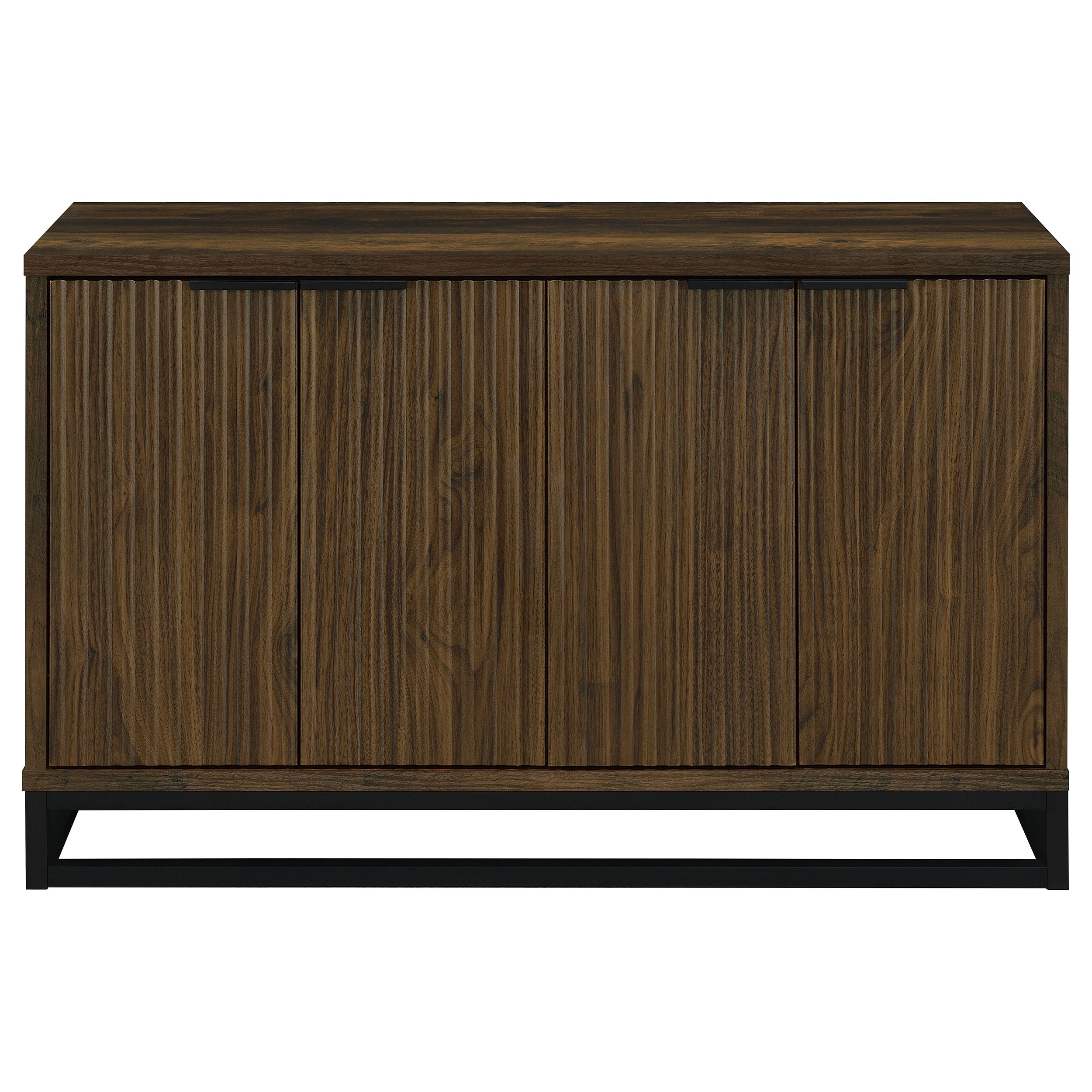 Coaster Ryatt 4-door Engineered Wood Accent Cabinet Dark Pine Default Title