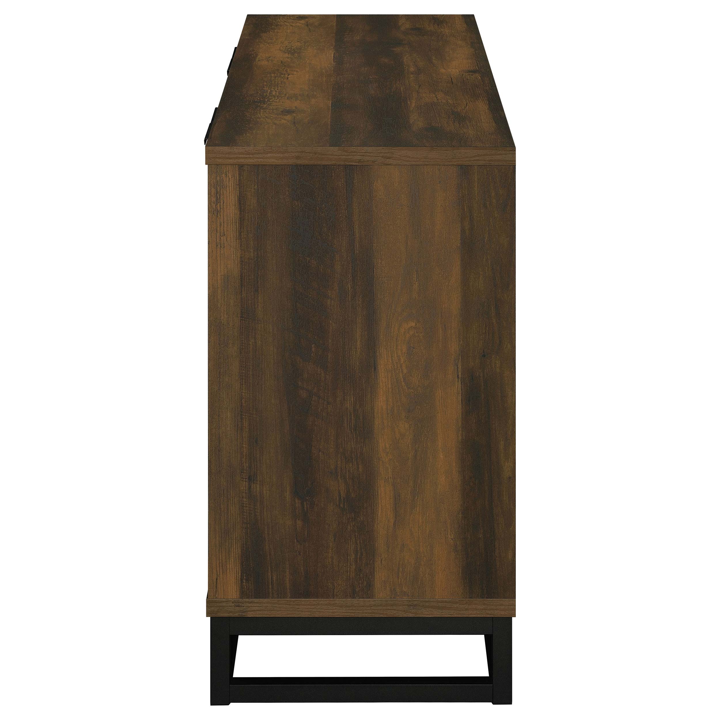 Coaster Ryatt 4-door Engineered Wood Accent Cabinet Dark Pine Default Title