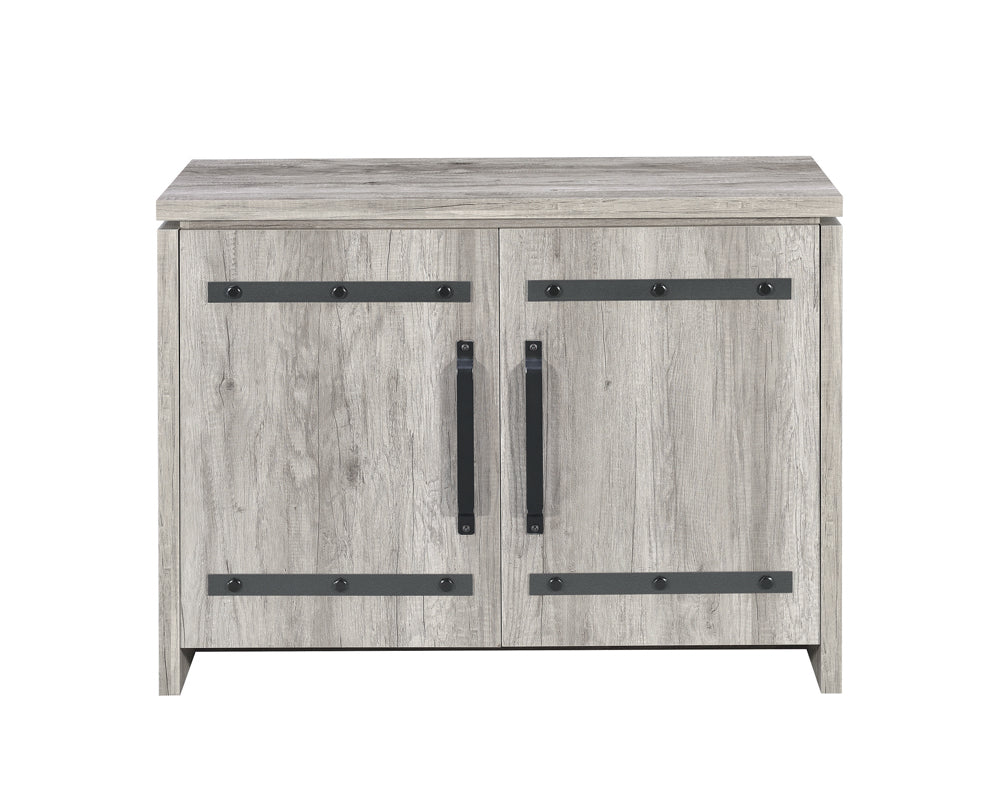 Coaster Enoch 2-door Accent Cabinet Grey Driftwood