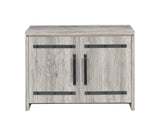 Coaster Enoch 2-door Accent Cabinet Grey Driftwood