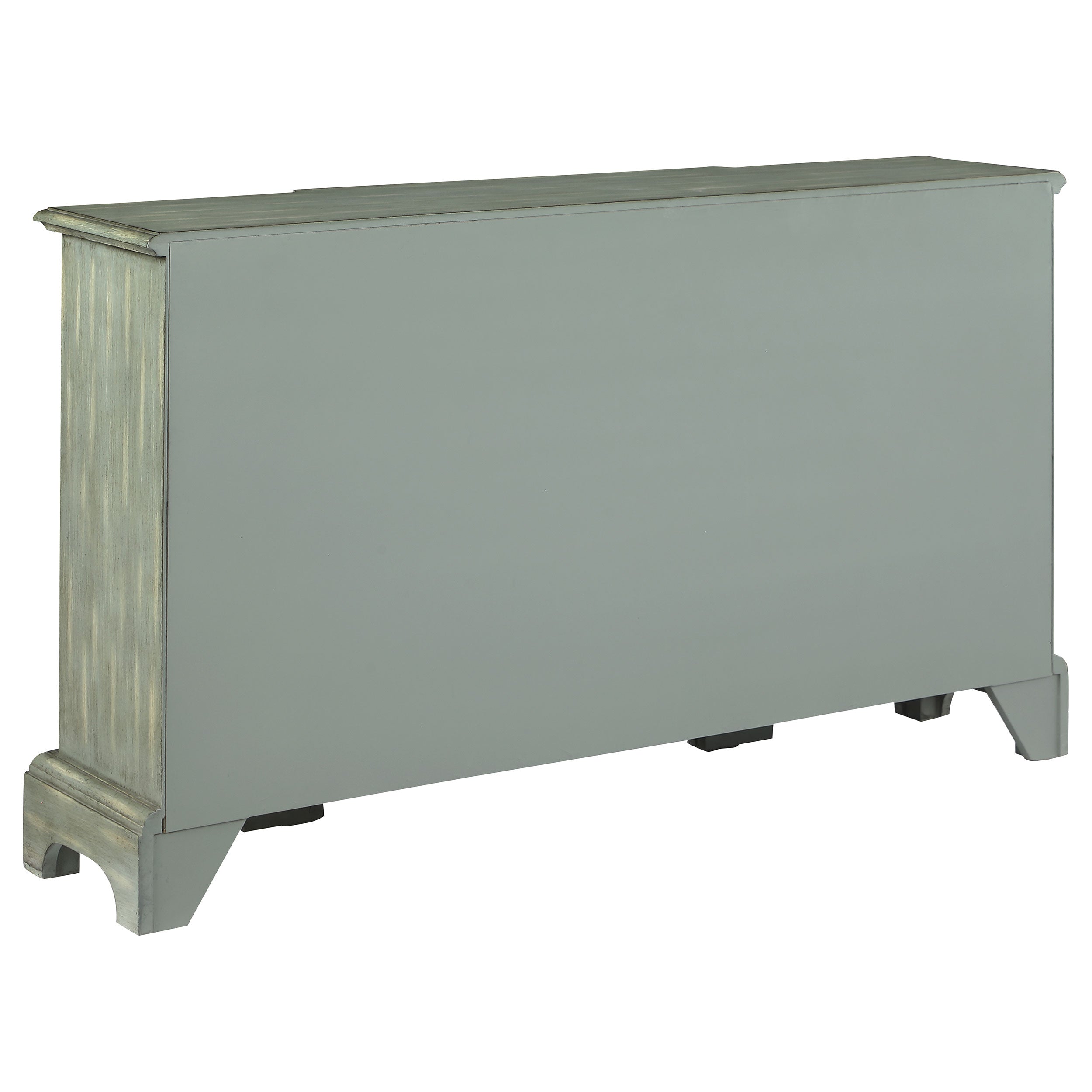 Coaster Erigeron 4-door Accent Cabinet Grey Default Title