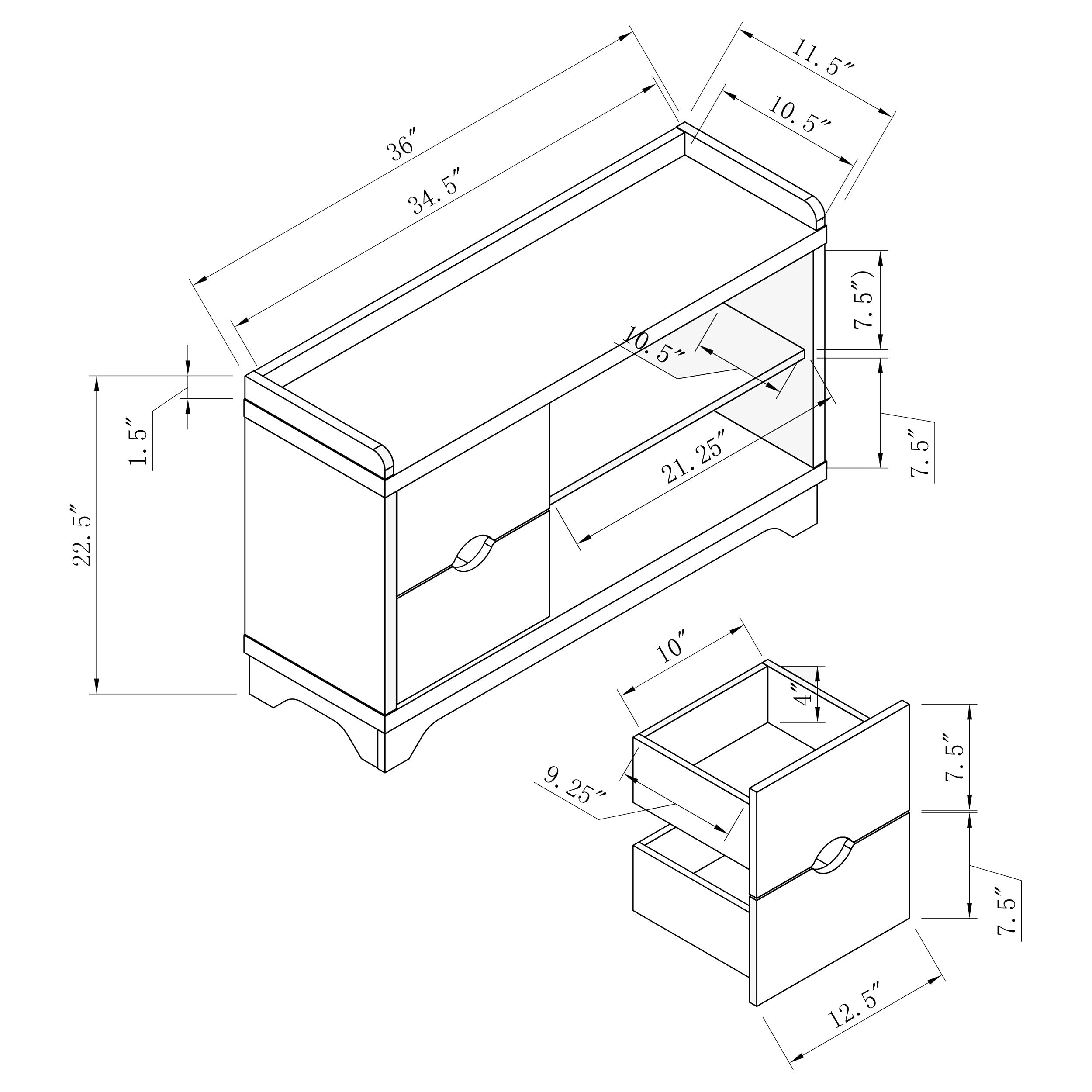 Coaster Samir Lift Top Storage Bench Charcoal Default Title